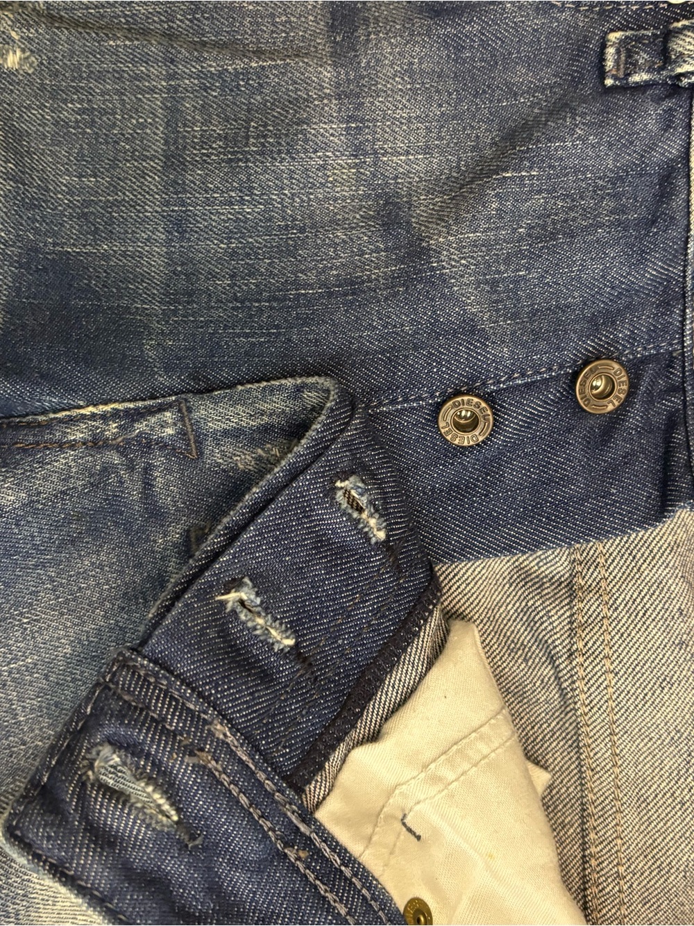 Diesel Zathan 772 Vintage Made in Italy Bootcut Men's Jeans 28x32 - Picture 13 of 14